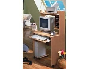 Nexera Dolce Vita Mobile Computer Cart