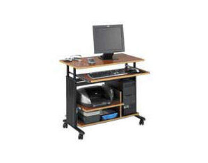Safco MUV Mini Tower Adjustable Height Workstation - Fast FREE FedEx Shipping!