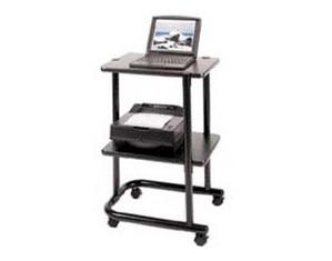 Luxor 37 inch Tall Multiple Use Mobile Workstation - Fast FREE FedEx Shipping!