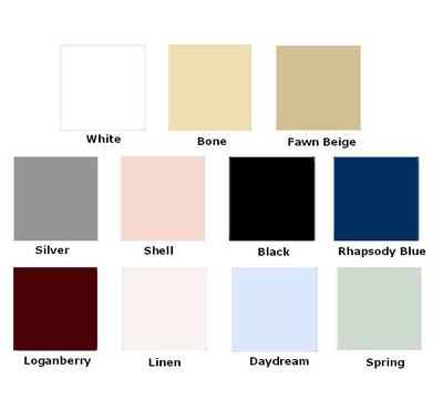 Available Sink Colors