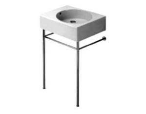 Duravit Scola with Bowl and Metal Console Sink - FREE Inside Delivery!