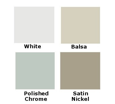 Available Sink Finishes