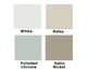 Available Sink Finishes