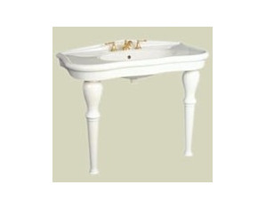 St Thomas Creations 5040.080 Parisian Grande Console with China Straight Leg - FREE Inside Delivery!