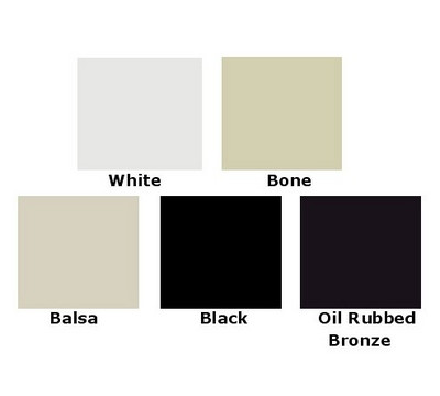 Available Sink Finishes