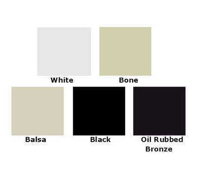 Available Sink Finishes