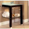 Save  on Integrated Tempered Glass Top Lavatory Console at The Bathroom Sink Faucet Superstore