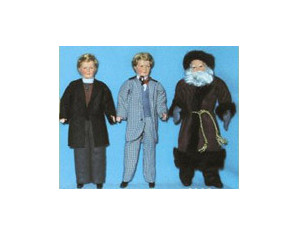 Caco Victorian Father with Coat - Fast FREE FedEx Shipping!