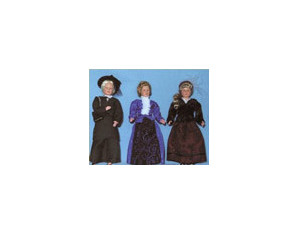 Caco Victorian Mother in Blue