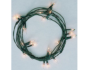 Cir-Kit Concepts 24 Bulb Flame Tip Xmas String