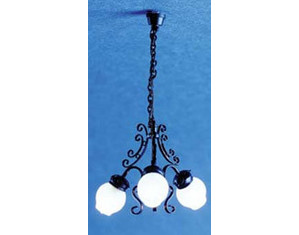 Cir-Kit Concepts 3-Arm Filigree Chandelier - Fast FREE FedEx Shipping!