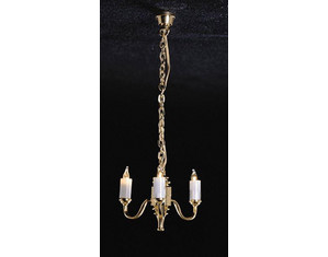 Cir-Kit Concepts 3 Up-Arm Colonial Chandelier - Fast FREE FedEx Shipping!