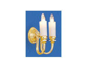 Cir-Kit Concepts Dual Candle Wall Sconce - Fast FREE FedEx Shipping!