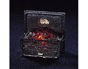 Cir-Kit Concepts Fire Grate Insert with Coals - Fast FREE FedEx Shipping!
