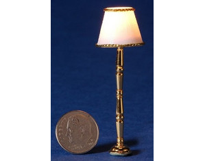 Cir-Kit Concepts Gold-Base Floor Lamp - Fast FREE FedEx Shipping!
