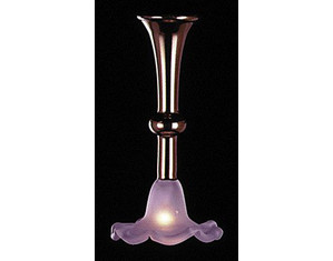 Cir-Kit Concepts Long Stemmed Lamp with Fluted Shade - Fast FREE FedEx Shipping!