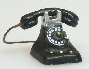 Heidi Ott HED1024C Pewter Desk Telephone - Fast FREE FedEx Shipping!