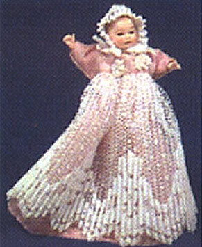 DOLLHOUSE MINIATURE HEIDI OTT BABY DOLL XB015