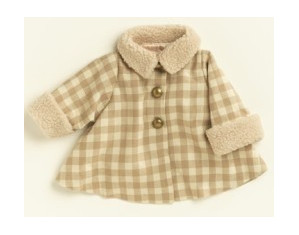 Lee Middleton Checked Coat - Fast FREE FedEx Shipping!