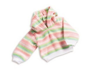 Lee Middleton Pastel Stripe Sweatshirt - Fast FREE FedEx Shipping!