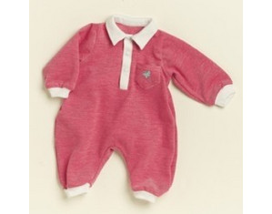Lee Middleton Pink Polo Romper - Fast FREE FedEx Shipping!