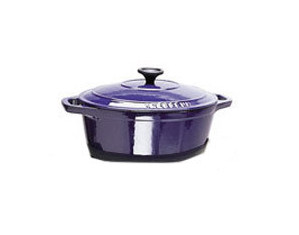 World Cuisine Cast Iron 5.5 qt. Oval Dutch Oven with Lid - Fast FREE FedEx Shipping!