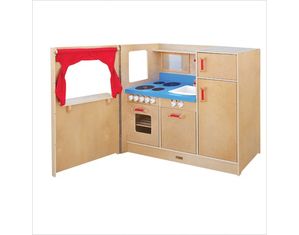 Guidecraft Swing Door Kitchen Play Kitchen