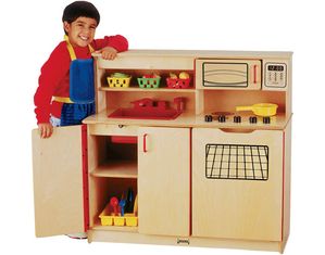 Jonti-Craft 4-in-1 Kitchen Activity Center