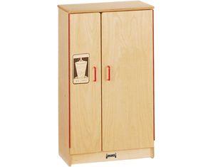 Jonti-Craft Natural Birch Refrigerator