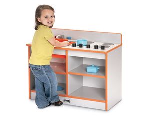 Jonti-Craft Rainbow Accents 2-in-1 Toddler Kitchen