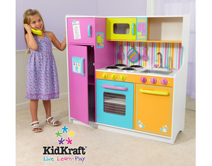 Kidkraft Deluxe Big and Bright Kitchen - Fast FREE FedEx Shipping!