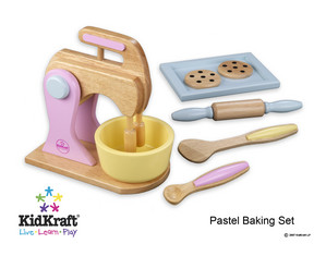 Kidkraft Pastel Baking Set - Fast FREE FedEx Shipping!