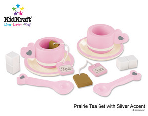 Kidkraft Prairie Tea Set - Fast FREE FedEx Shipping!