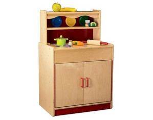 Whitney Bros Preschool Hutch Cabinet