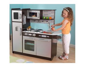 KidKraft Uptown Espresso Kitchen Set