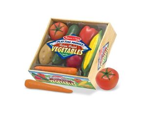 Melissa and Doug Play-Time Produce Vegetables Set