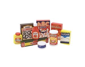 Melissa and Doug Wooden Pantry Products Set