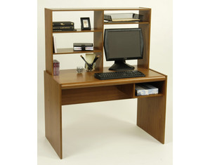 Ameriwood City Oak Computer Desk Set - Fast FREE FedEx Shipping!
