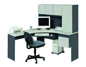 Bestar Classic Corner Computer Workstation - Fast FREE FedEx Shipping!
