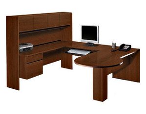 Bestar Diplomat U-Shape Computer Workstation - Fast FREE FedEx Shipping!