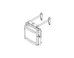 Peerless OSHPD Jumbo 2000 TV Wall Mount with Double Wall Arm