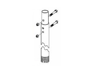 Peerless Adjustable Extension Column for Multi-Display Unit