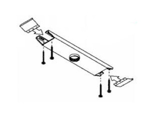 Peerless Ceiling Plate for Jumbo 2000 Mount