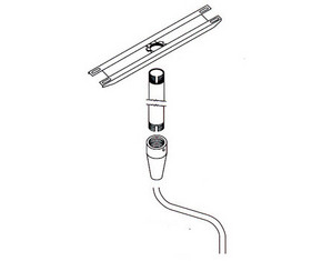 Peerless Extension Column Adapter