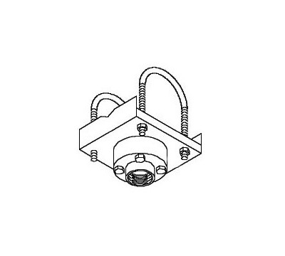 Peerless_Truss_Ceiling_Adapter_with_Decoupler_TV_Mount_Accessory.jpg