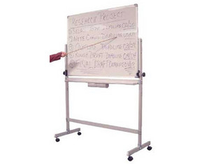 Luxor L340 Large Double-Sided Magnetic Free Standing White Board