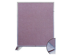 Marsh Industries Double Duty Space Divider Unit Free Standing White Board