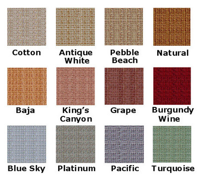 Available Vinyl Colors