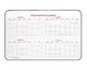 Four Monthly Dry Eraser Planner