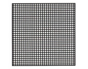 Marsh Industries Grid Line Graphics Wall Mount White Board